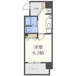 SWISS天王寺Ⅱの物件間取画像